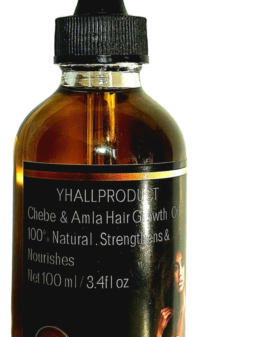 Chebe & Amla Hair Growth Oil - Brown Bottle